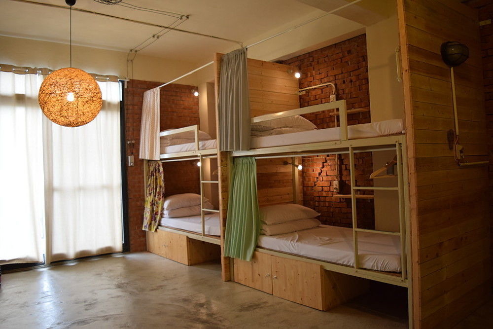 62巷背包客棧 Lane62 Hostel Longjing Buitenkant foto